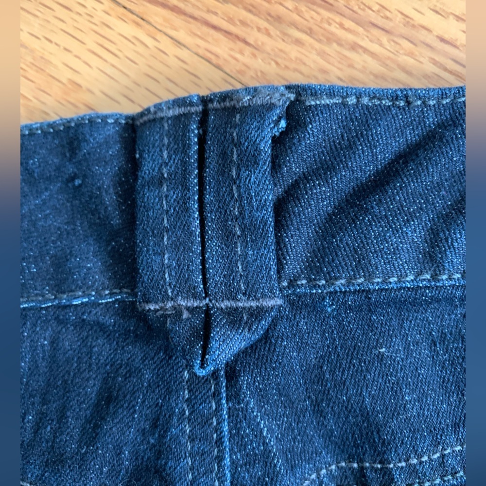 NWT Covington Petite Dark Wash Jeans ~ Slim Straight Fit~ Size 10P - Picture 4 of 11